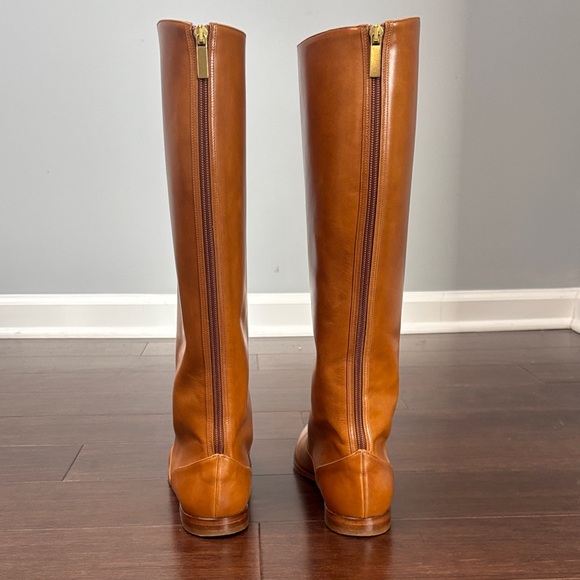 Doen Illaria Leather Riding Boots in whiskey, size 40.5 (fits size 9) - Picture 9 of 16